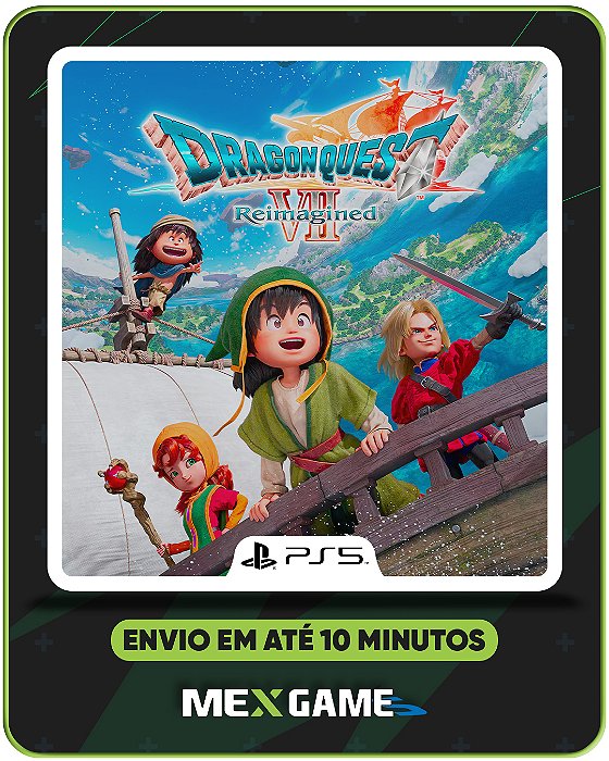 DRAGON QUEST VII REIMAGINED - PS5 - MÍDIA DIGITAL