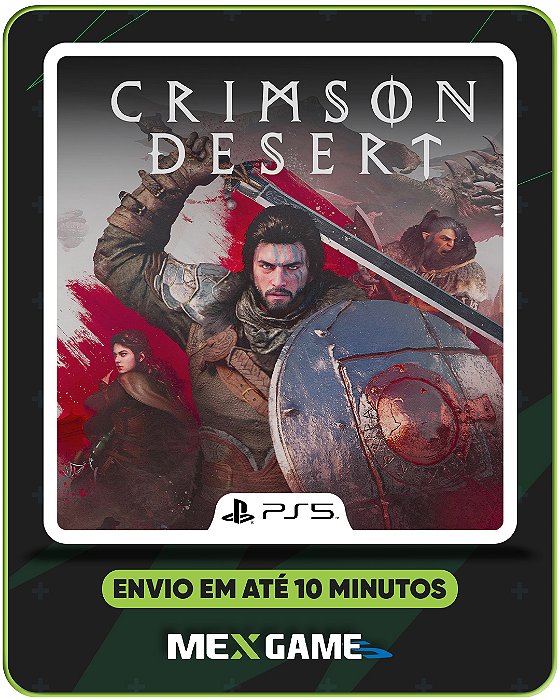 CRIMSON DESERT - PS5 - MIDIA DIGITAL