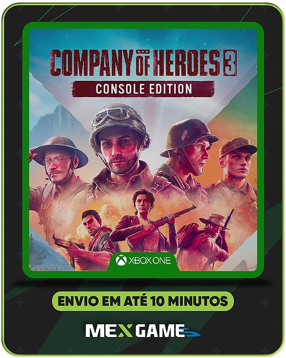 COMPANY OF HEROES 3 - XBOX ONE - MÍDIA DIGITAL