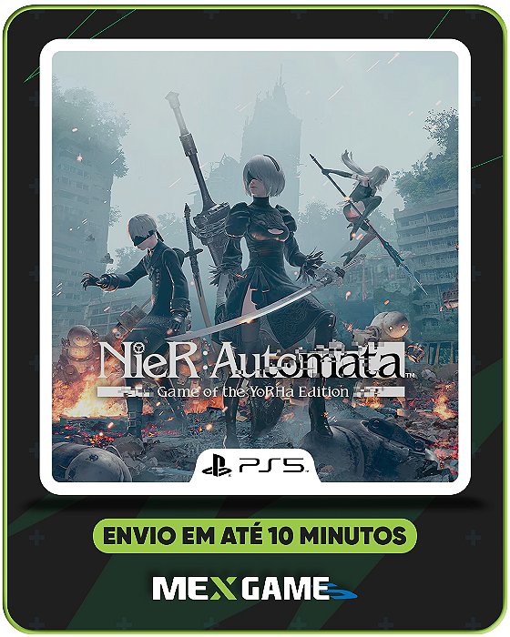 NIER AUTOMATA GAME OF THE YORHA EDITION - PS5 - MIDIA DIGITAL