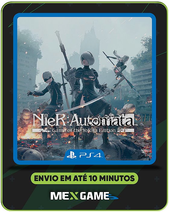 NIER AUTOMATA GAME OF THE YORHA EDITION - PS4 - MIDIA DIGITAL