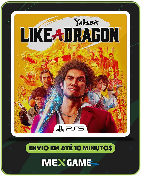 YAKUZA LIKE A DRAGON - PS5 - MIDIA DIGITAL