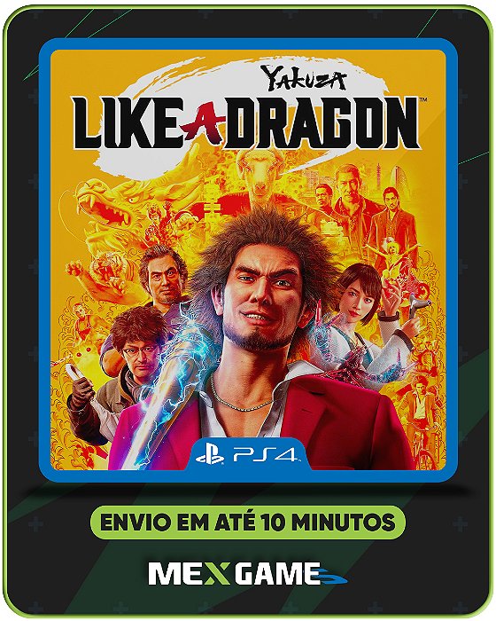 YAKUZA LIKE A DRAGON - PS4 - MIDIA DIGITAL