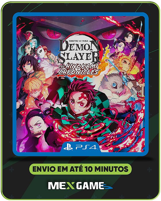 DEMON SLAYER -KIMETSU NO YAIBA- THE HINOKAMI CHRONICLES - PS4 - MIDIA DIGITAL