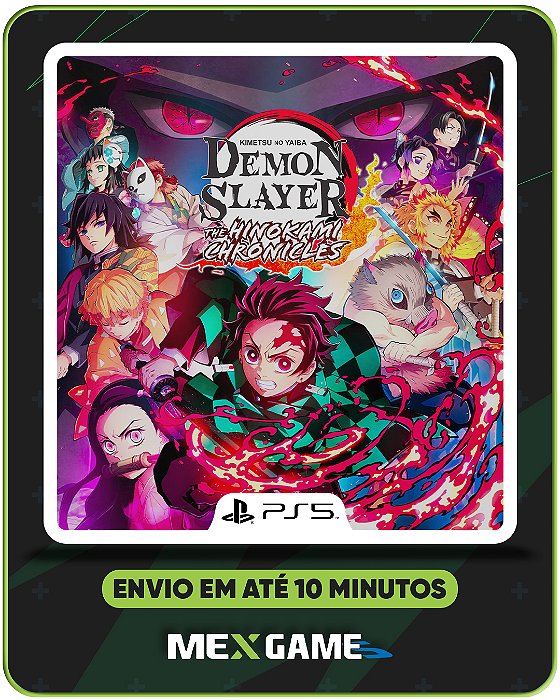 DEMON SLAYER -KIMETSU NO YAIBA- THE HINOKAMI CHRONICLES - PS5 - MIDIA DIGITAL