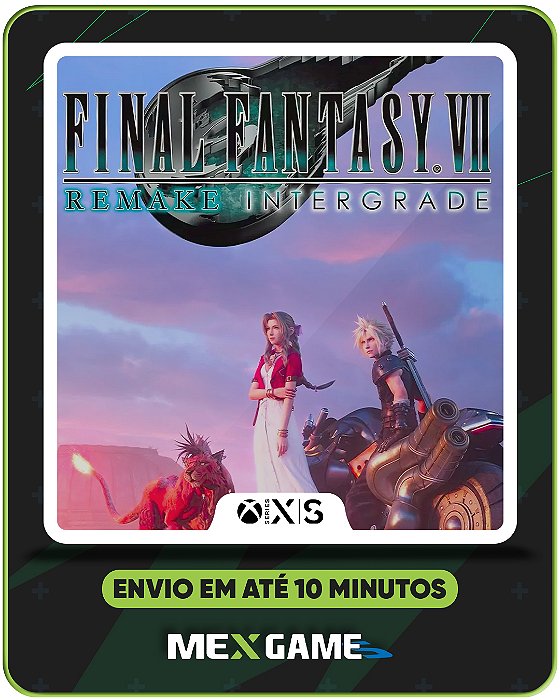FINAL FANTASY VII REMAKE INTERGRADE - XBOX SERIES X|S - MÍDIA DIGITAL