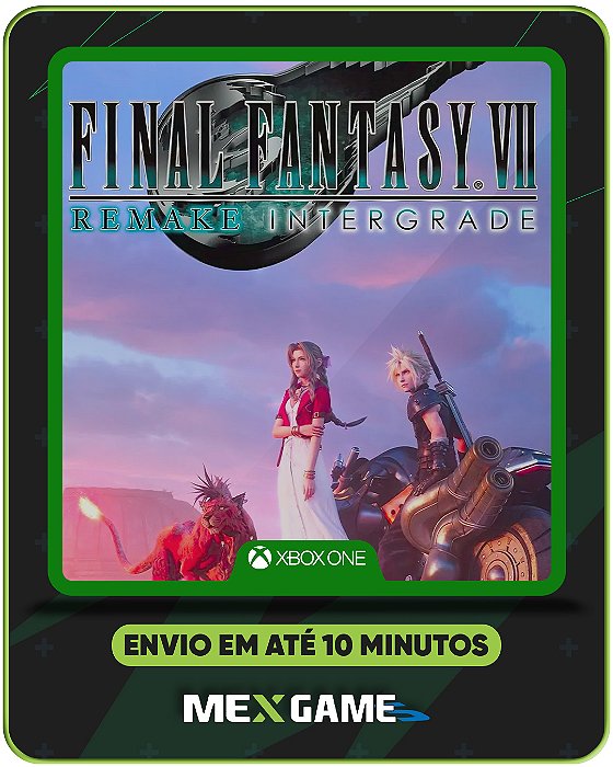 FINAL FANTASY VII REMAKE INTERGRADE - XBOX ONE - MÍDIA DIGITAL
