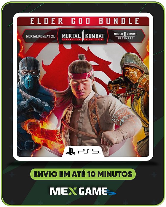 MORTAL KOMBAT CONJUNTO DEUS ANCESTRAL - PS5 - MÍDIA DIGITAL