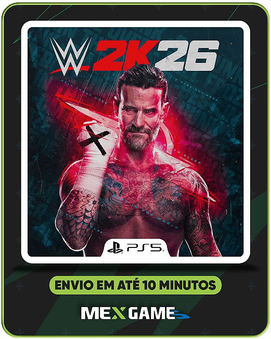 WWE 2K26 - PS5 - MIDIA DIGITAL