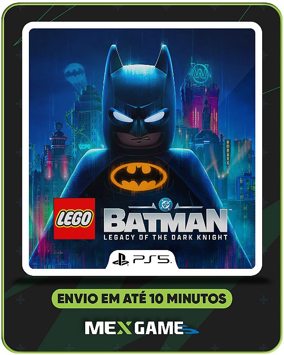 LEGO BATMAN: O LEGADO DO CAVALEIRO DAS TREVAS - PS5 - MIDIA DIGITAL