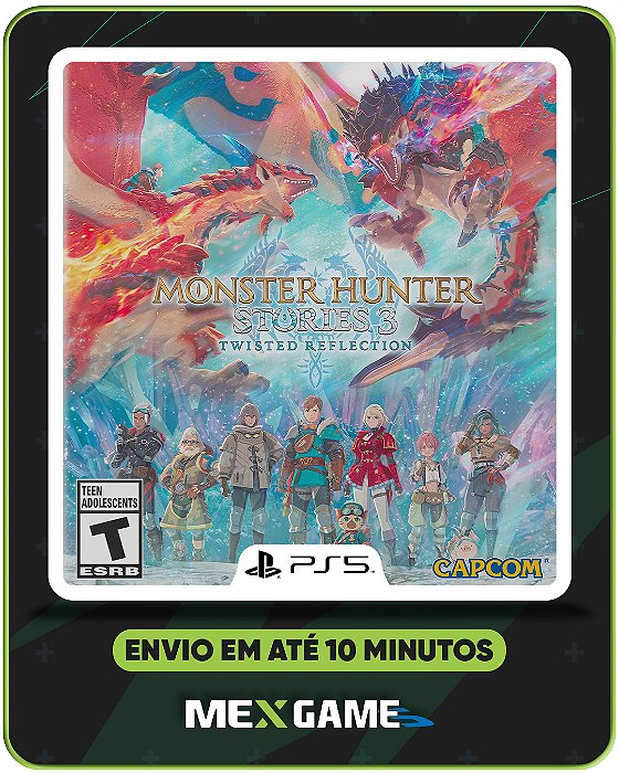 MONSTER HUNTER STORIES 3: TWISTED REFLECTION - PS5 - MIDIA DIGITAL