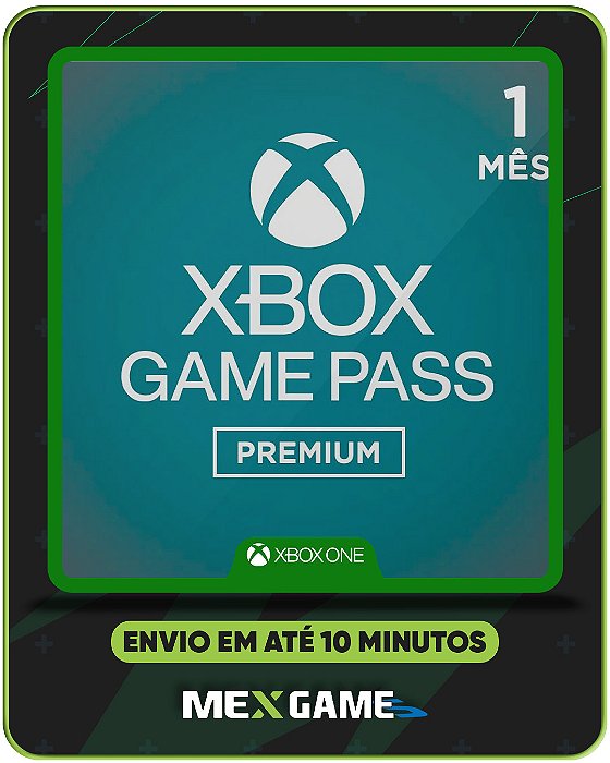 GAME PASS PREMIUM 1 MES - XBOX ONE - MÍDIA DIGITAL