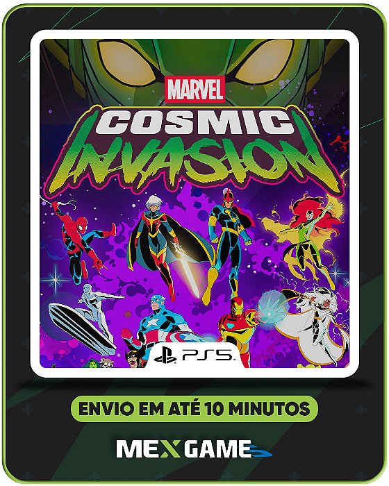 MARVEL COSMIC INVASION - PS5 - MIDIA DIGITAL