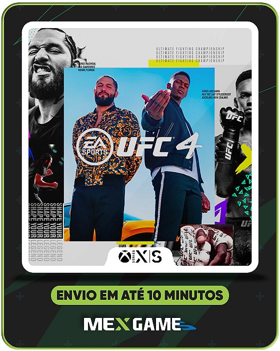 UFC 4 - XBOX SERIES X|S - MÍDIA DIGITAL