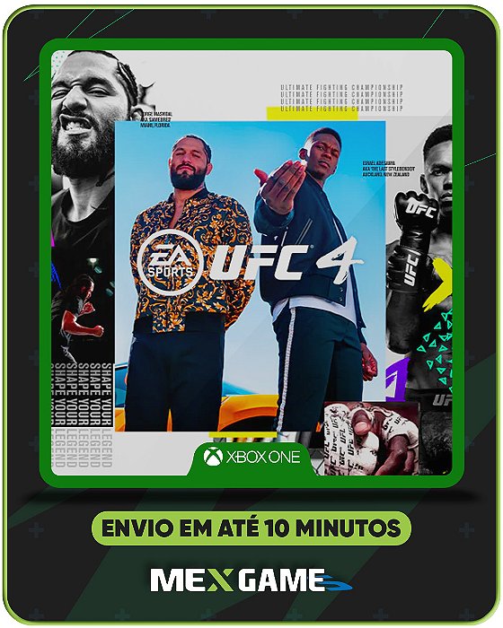 UFC 4 - XBOX ONE - MÍDIA DIGITAL