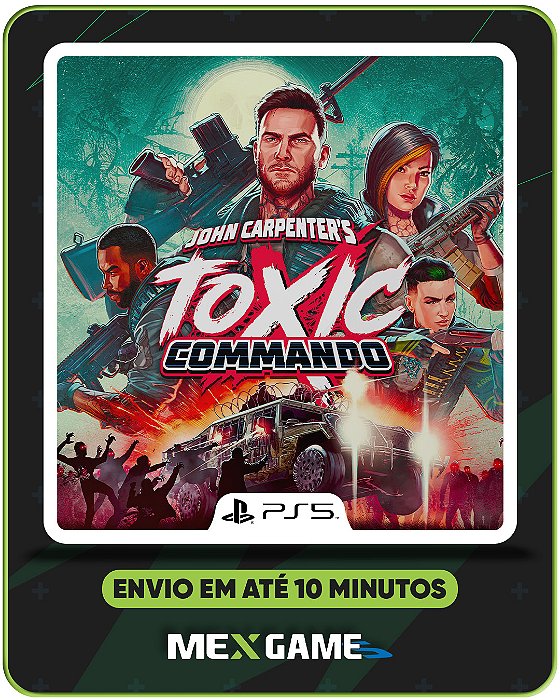 JOHN CARPENTER’S TOXIC COMMANDO - PS5 - MIDIA DIGITAL