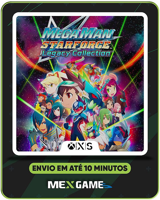 MEGA MAN STAR FORCE LEGACY COLLECTION - XBOX SERIES X|S - MÍDIA DIGITAL
