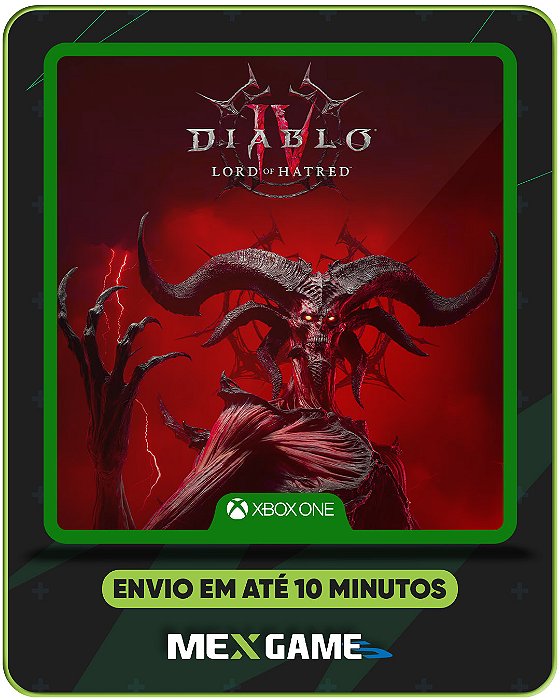 DIABLO IV: LORD OF HATRED (DLC) - XBOX ONE - MÍDIA DIGITAL