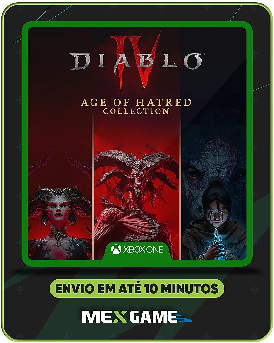 DIABLO IV: AGE OF HATRED COLLECTION - XBOX ONE - MÍDIA DIGITAL