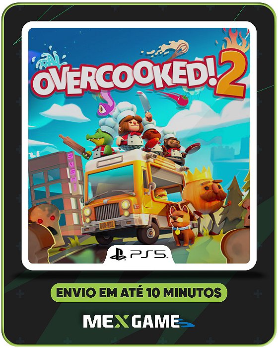 OVERCOOKED 2 - PS5 - MIDIA DIGITAL