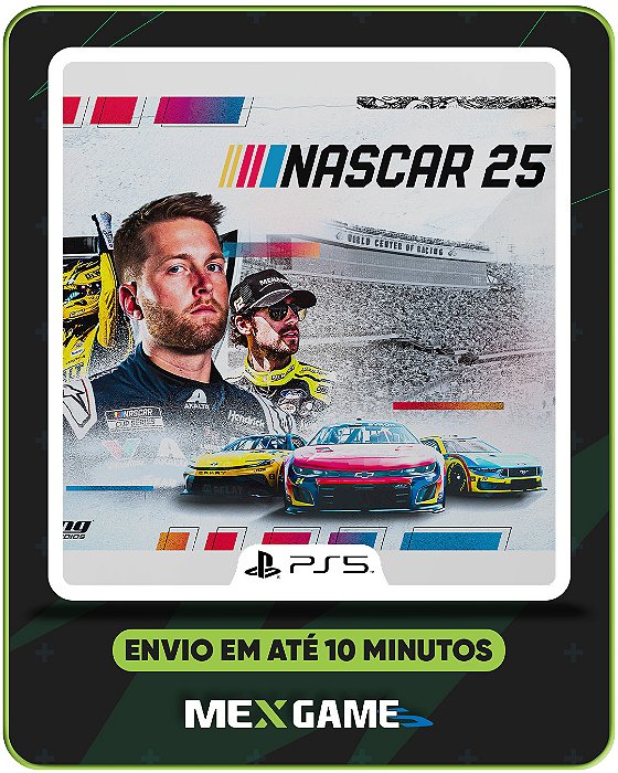 NASCAR 25 - PS5 - MIDIA DIGITAL