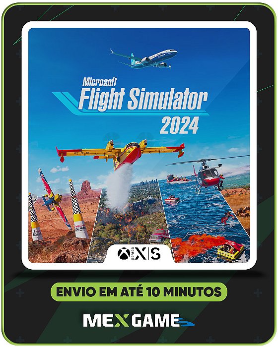 MICROSOFT FLIGHT SIMULATOR 2024 - XBOX SERIES X|S - MÍDIA DIGITAL