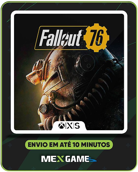 FALLOUT 76 - XBOX SERIES X|S - MÍDIA DIGITAL