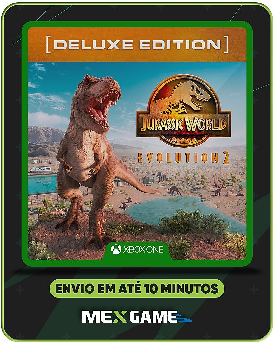 JURASSIC WORLD EVOLUTION 2 DELUXE - XBOX ONE - MÍDIA DIGITAL