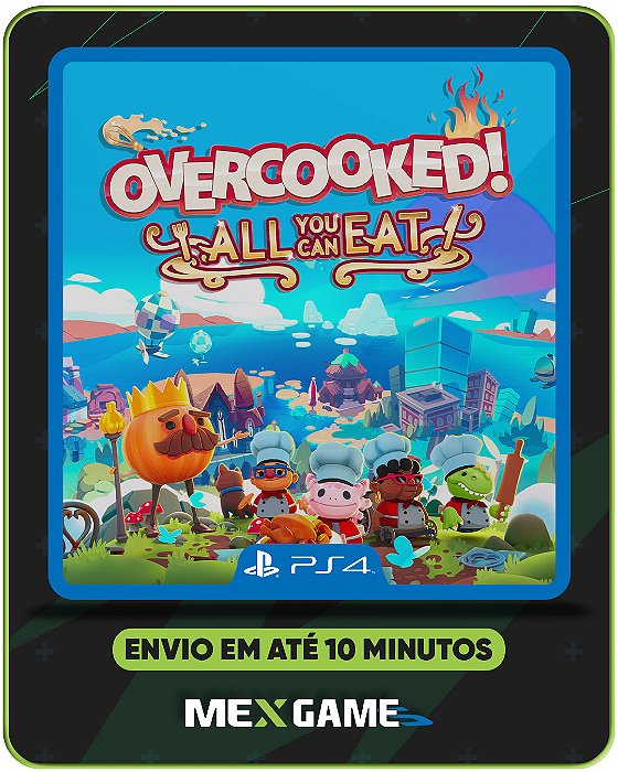 OVERCOOKED! ALL YOU CAN EAT - PS4 - MÍDIA DIGITAL