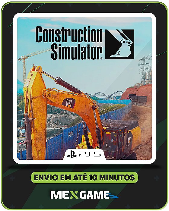 CONSTRUCTION SIMULATOR - PS5 - MÍDIA DIGITAL