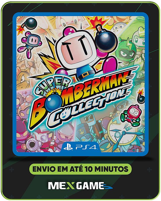 SUPER BOMBERMAN COLLECTION - PS4 - MIDIA DIGITAL