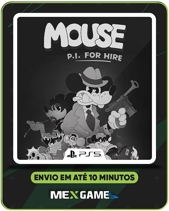 MOUSE: P.I. FOR HIRE - PS5 - MIDIA DIGITAL