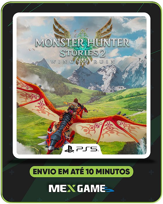 MONSTER HUNTER STORIES 2: WINGS OF RUIN - PS5 - MIDIA DIGITAL