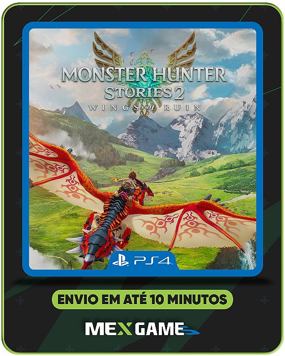 MONSTER HUNTER STORIES 2: WINGS OF RUIN - PS4 - MIDIA DIGITAL