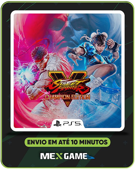 STREET FIGHTER V CHAMPION EDITION - PS5 - MIDIA DIGITAL