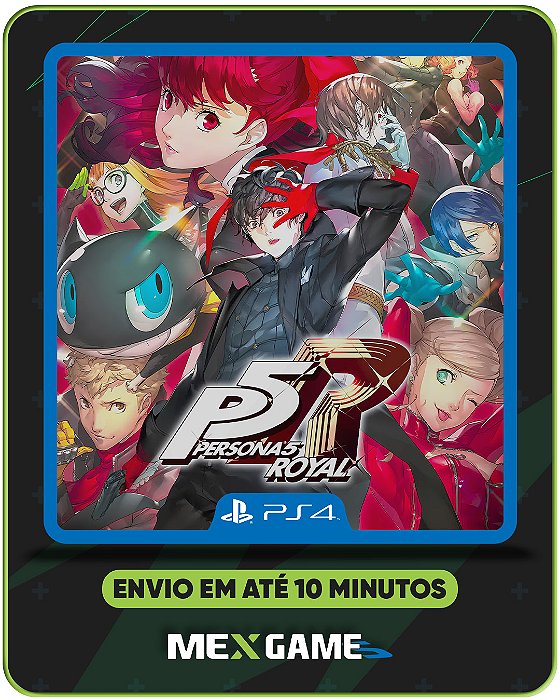 PERSONA 5 ROYAL - PS4 - MIDIA DIGITAL