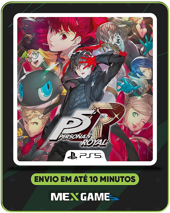 PERSONA 5 ROYAL - PS5 - MIDIA DIGITAL