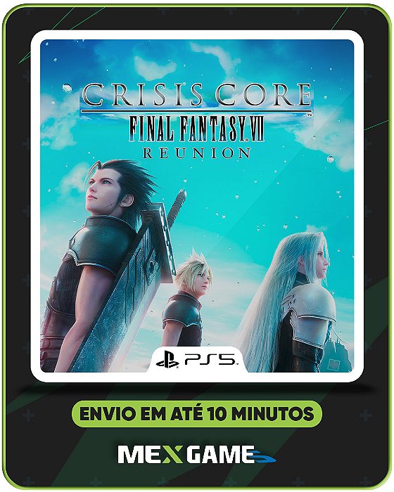 CRISIS CORE FINAL FANTASY VII REUNION - PS5 - MIDIA DIGITAL
