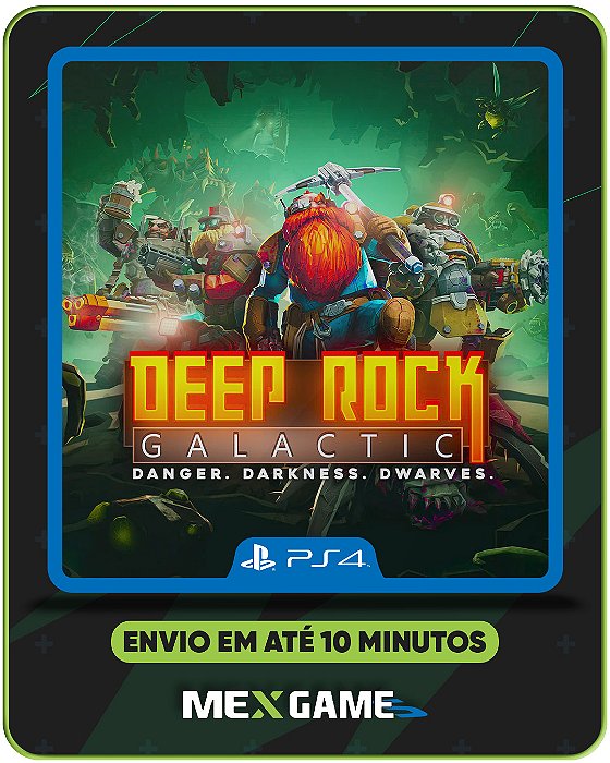 DEEP ROCK GALACTIC - PS4 - MIDIA DIGITAL