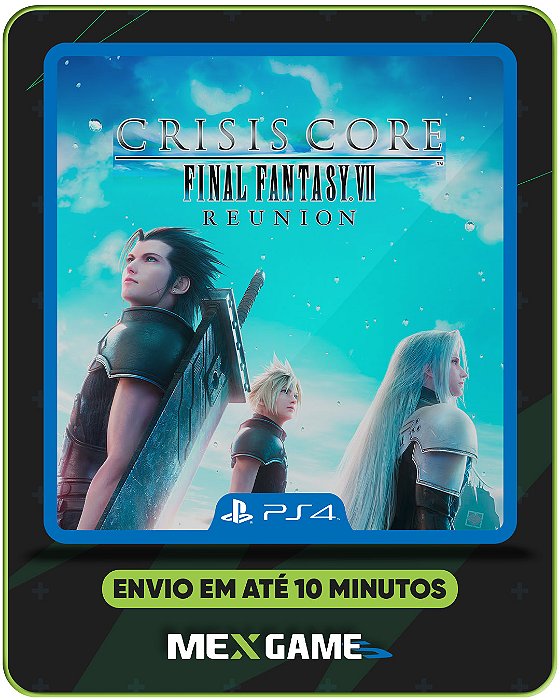 CRISIS CORE FINAL FANTASY VII REUNION - PS4 - MIDIA DIGITAL