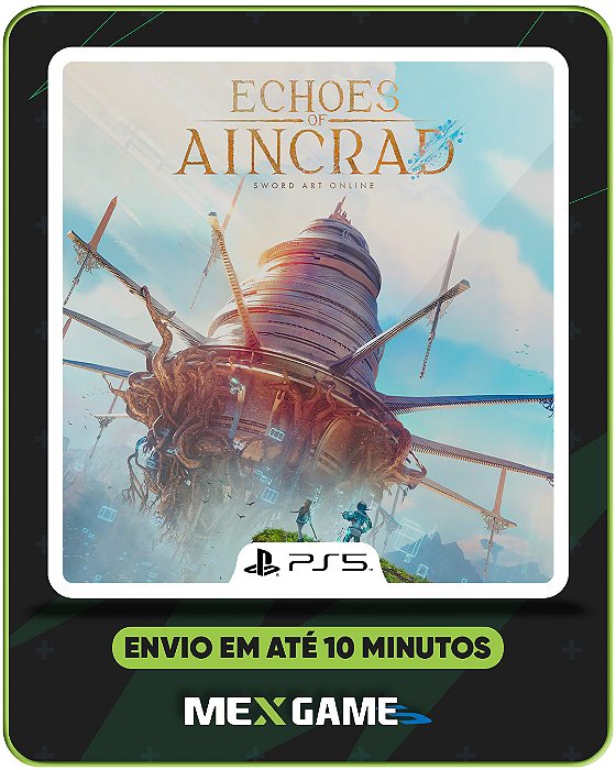 ECHOES OF AINCRAD - PS5 - MIDIA DIGITAL