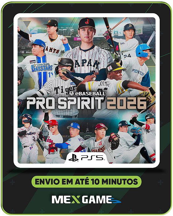 eBASEBALL™: PRO SPIRIT 2026 - PS5 - MIDIA DIGITAL