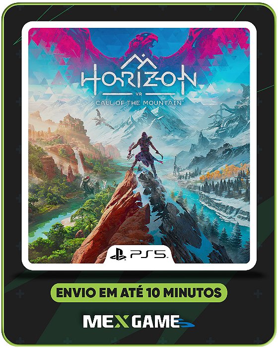 HORIZON CALL OF THE MOUNTAIN - PS5 (VR) - MIDIA DIGITAL