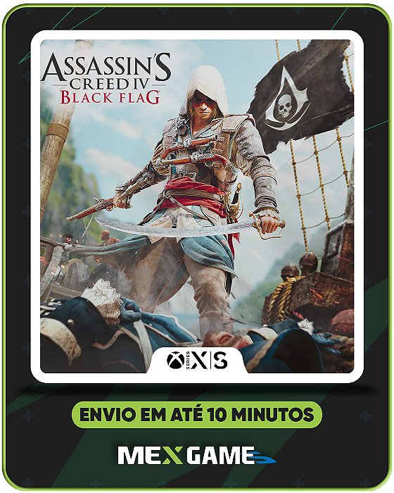 ASSASSIN’S CREED IV BLACK FLAG - XBOX SERIES X|S - MÍDIA DIGITAL
