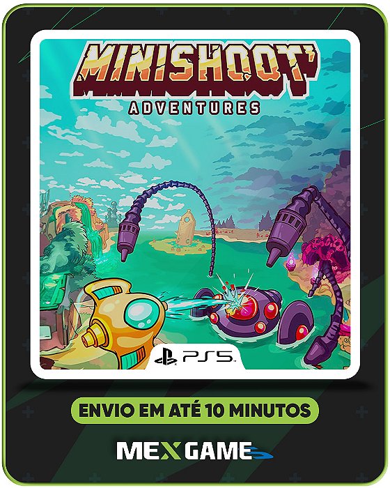 MINISHOOT ADVENTURES - PS5 - MIDIA DIGITAL