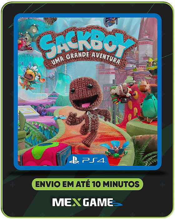 SACKBOY UMA GRANDE AVENTURA - PS4 - MIDIA DIGITAL