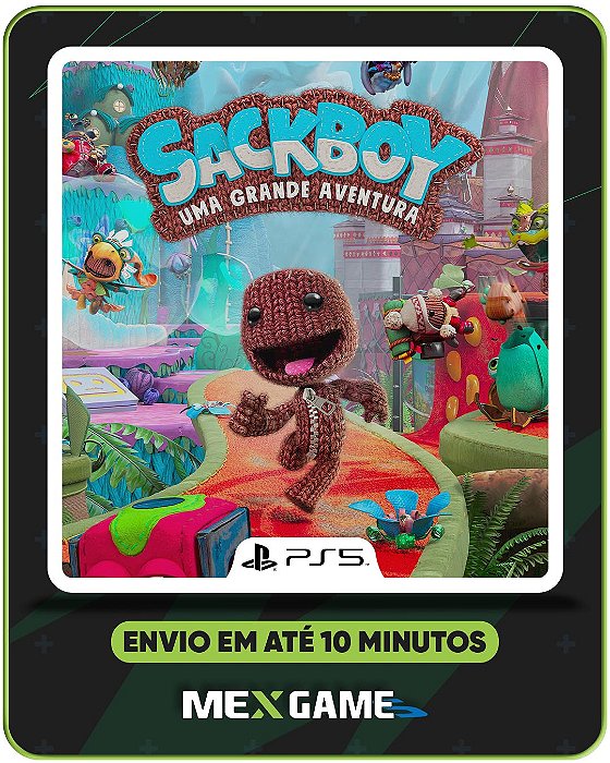 SACKBOY UMA GRANDE AVENTURA - PS5 - MIDIA DIGITAL