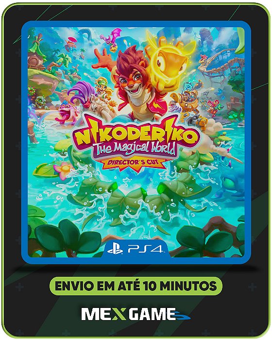 NIKODERIKO THE MAGICAL WORLD - PS4 - MIDIA DIGITAL