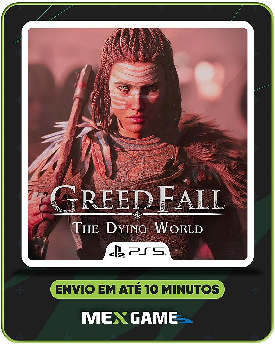 GREEDFALL THE DYING WORLD - PS5 - MIDIA DIGITAL