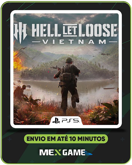 HELL LET LOOSE VIETNAM - PS5 - MIDIA DIGITAL